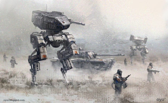 Let's Look at Some Killing Machines (And Giant Castles, And Steampunk Samus)