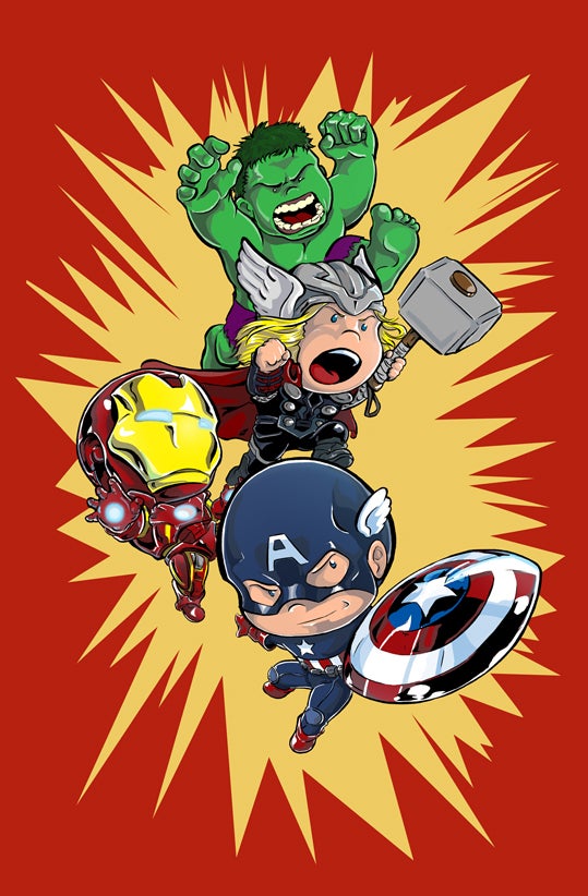 Mighty Cute Avengers The Most Adorable Avengers Fan Art Ever