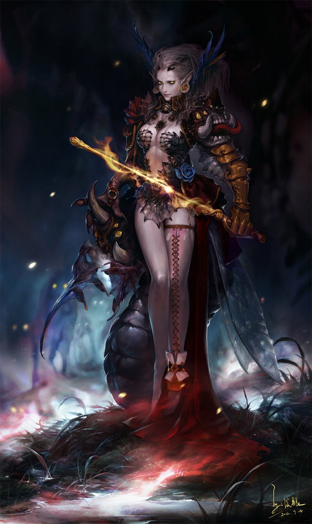 Beautiful Video Game Art, All the Way From China