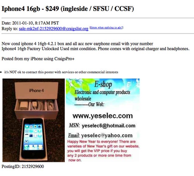 How To Shop for a Used iPhone on Craigslist