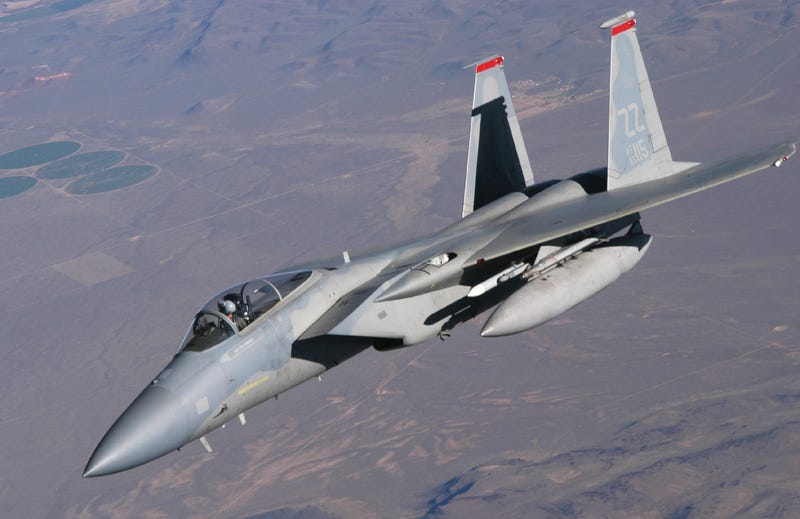 Here’s The First Shot Of The F-15C Pod That Will Change How The Air Force Fights