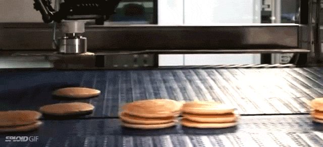 A magic pancake stacking robot machine is why technology exists