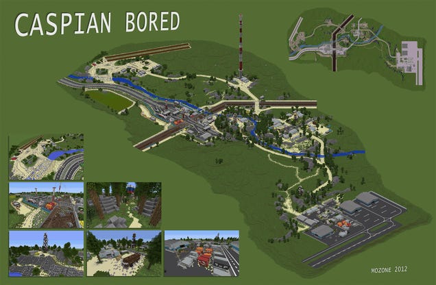 Battlefield 3's Best Map is Now Also Minecraft's