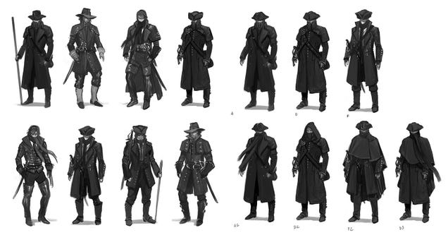 What Dishonored's Corvo Looked Like Before He Got That Fancy Mask