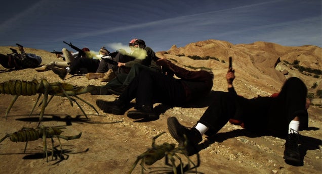 Exclusive clip from Camel Spiders, the movie inspired by the Iraq Spider Email Hoax