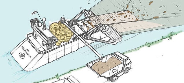 Dyson's Massive Floating Trash Vacuum Could Clean Up Our Rivers