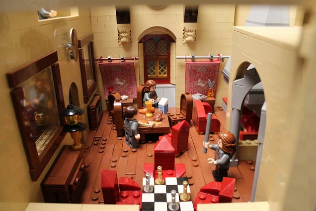 hogwarts gryffindor dorm lego