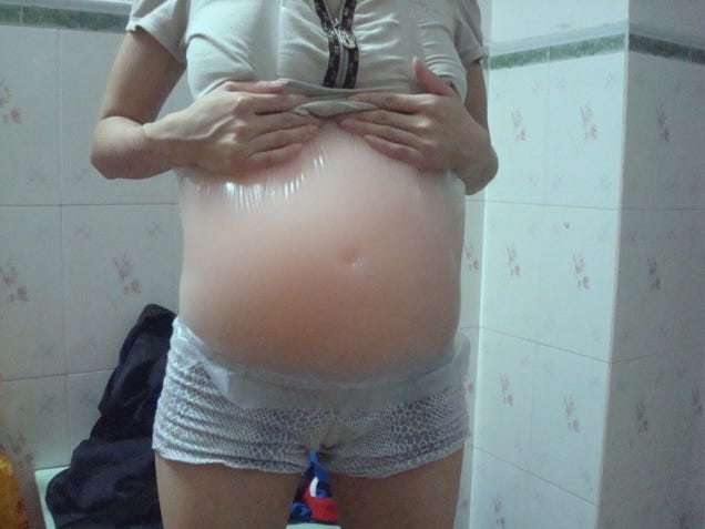 In China, Faking Pregnancy Is One Way To Get a Seat on the Subway