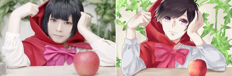 Cosplayers Turned into Drawings