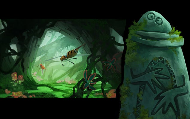 Drown Your Eyeballs in Rayman: Origins' Gorgeous Concept Art