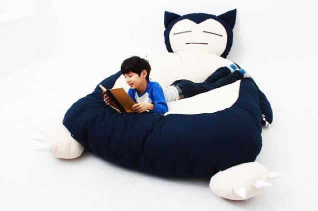 Snorlax Makes an Excellent Bed