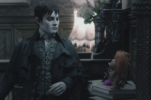 28 stills from Dark Shadows prove Tim Burton has not yet tired of pancake makeup