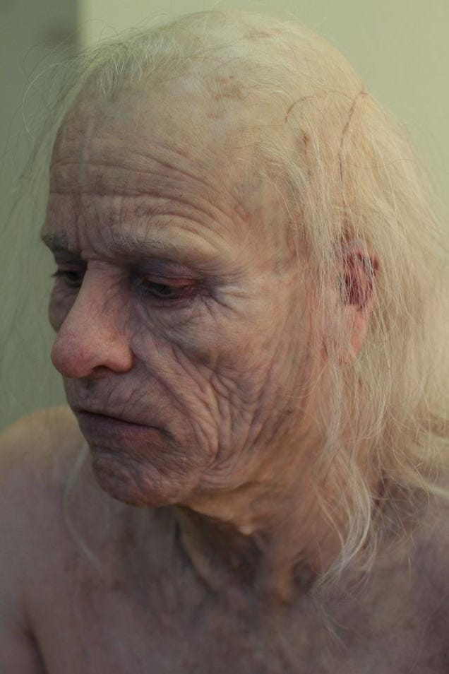 Prometheus set photos show what's under the Engineers' robes, plus a never-before-seen character