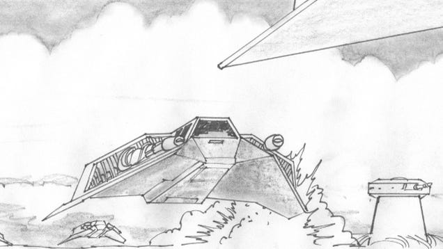 Unseen Empire Strikes Back Storyboards Detailing the Battle of Hoth!