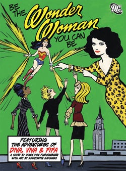 DVF Plays Superhero, Serves Cosmos