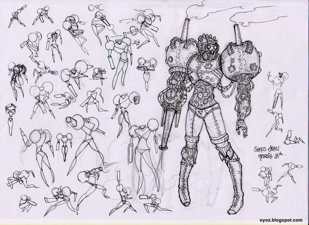 Let's Look at Some Killing Machines (And Giant Castles, And Steampunk Samus)