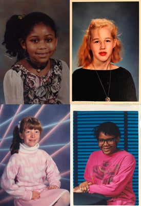 Goofy Glasses, Pretty Pigtails & Snaggletooth Smiles: September Is For School Portraits