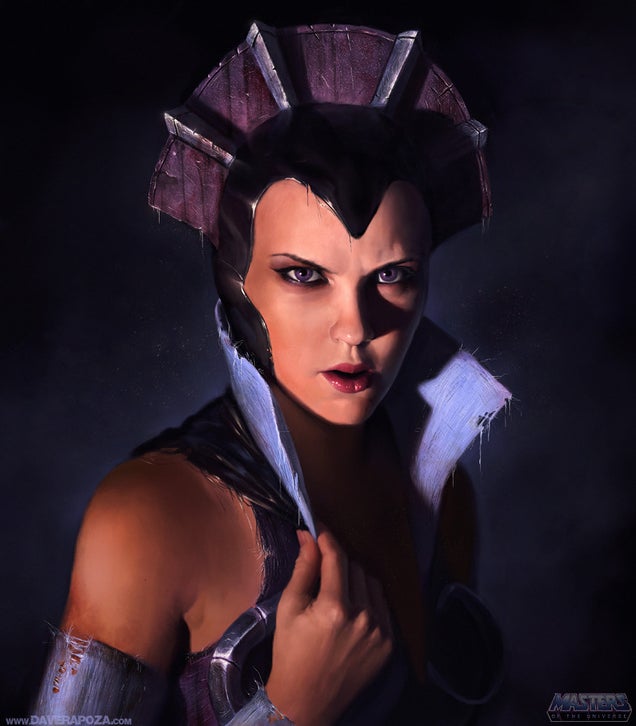 Realistic portraits of He-Man's greatest foes