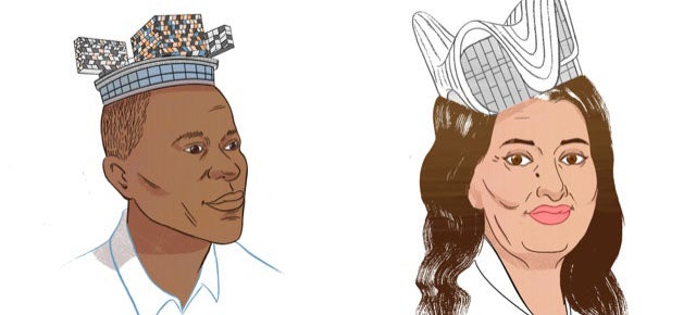 Crown or Dunce Cap? Starchitects Wear Their Famous Buildings As Hats