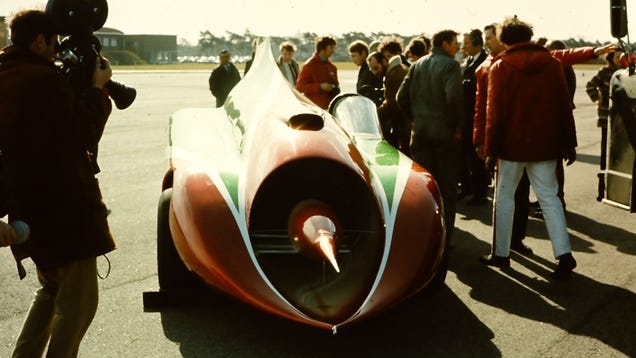 This Green Monster Was Once the Fastest Car on Earth