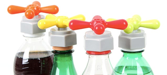 Sodavalves Let You Seal Off Your Soda Like a Submarine Hatch