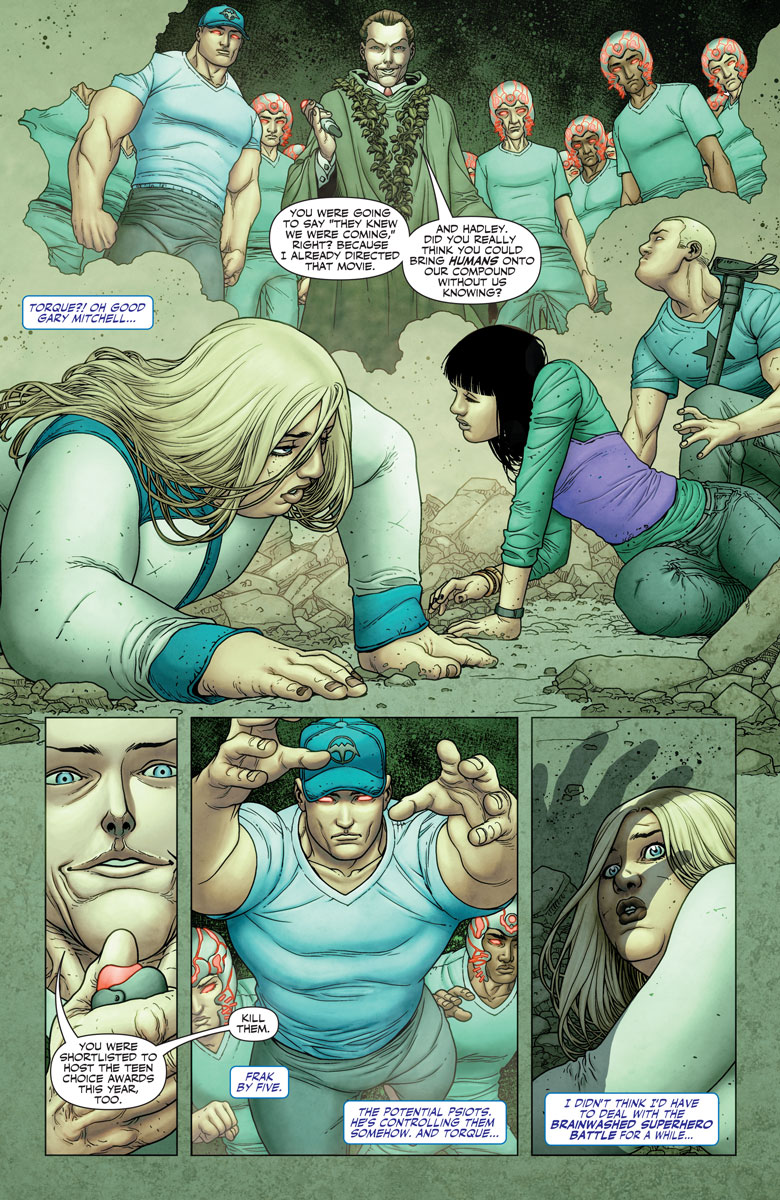 Friends Are Foes in This First Look at the Final Issue of Valiant's Faith Miniseries