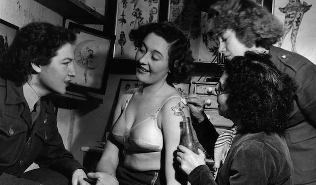 World War II's Badass Female Tattoo Artist