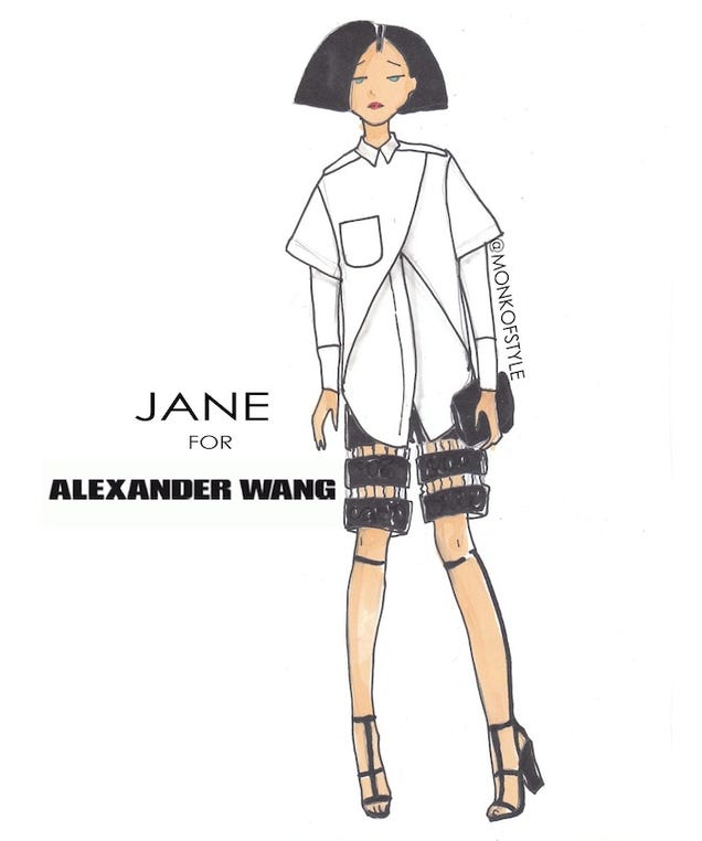 Cartoon Couture Collection gives your favorite cartoon characteres a high fashion makeover