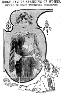 'I Don't Know Whether to Kiss You or Spank You': A Half Century of Fear of an Unspanked Woman