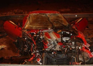 And Another One Gone: Ferrari 599 GTB, Greek-Style