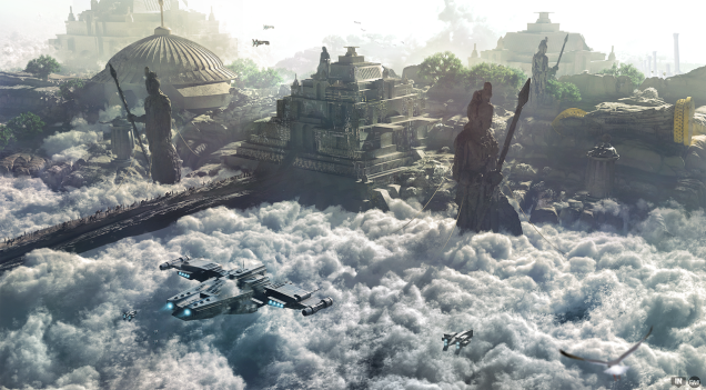 Dune and the fantastic science fiction cities of Finnian MacManus