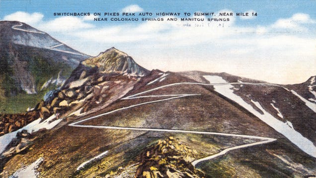 ​Watch The Insanity Of The 1957 Pikes Peak Hill Climb