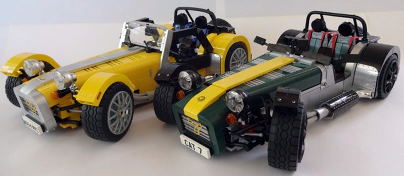 LEGO's Caterham Seven Build Kit Will Hit The Shelves This Year