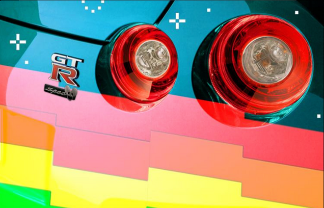Nissan Perfectly Trolls Ferrari With This Nyan Cat GT-R For Deadmau5