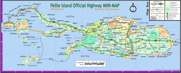 The Curious Art of Science Fiction Road Maps