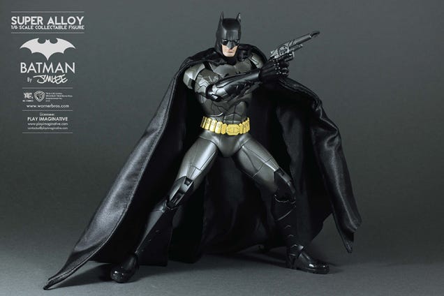 I'm in Love With a Giant Batman Figure That's Made Out of Metal