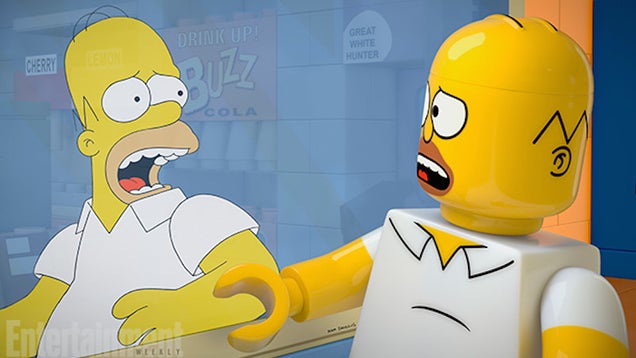 The Simpsons will air an entire episode in Lego