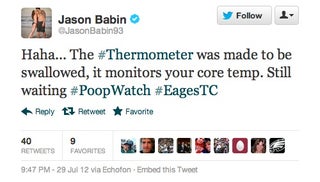 Jason Babin Was Cleared For An MRI Because He Finally Took A Shit