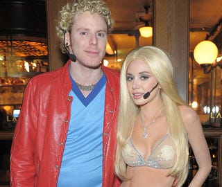Sean Parker Gets Friendly with Lindsay Lohan