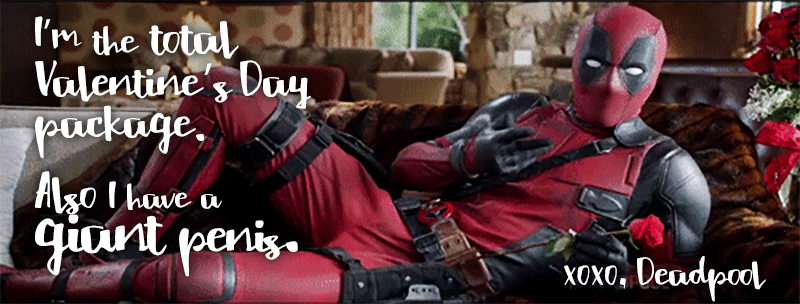 Share These Deadpool V-Day Cards With Whomever You're Boning
