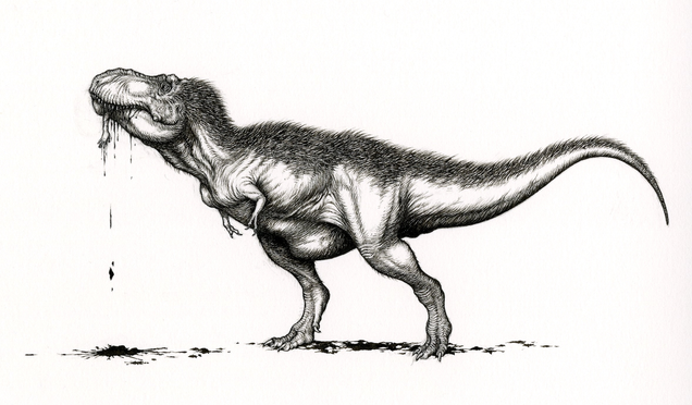 For Dino Geeks, the Twitter #SciArt Storm Was Undeniably Awesome