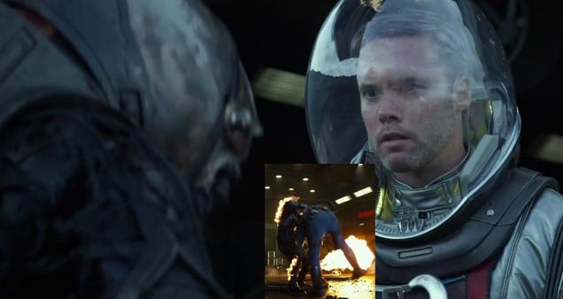 Shot-for-shot breakdown of all the new alien monsters in Ridley Scott's Prometheus!