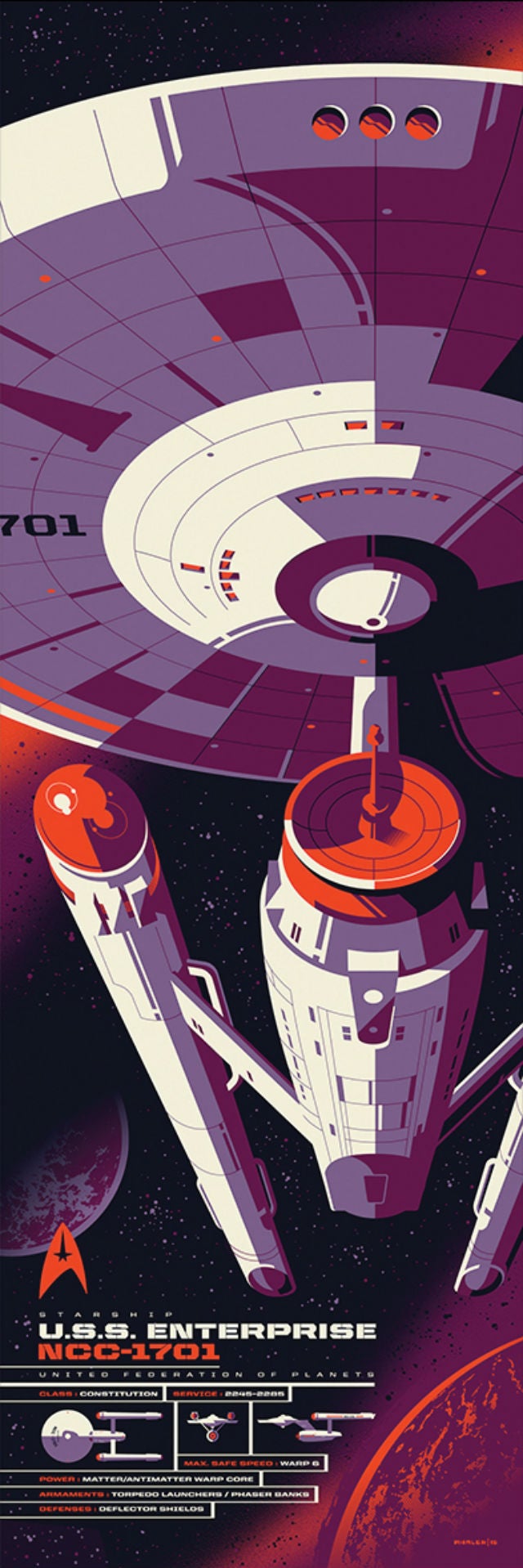 Leonard Nimoy's Final Artwork Is One of 50 Pieces of Star Trek Art Going On Tour