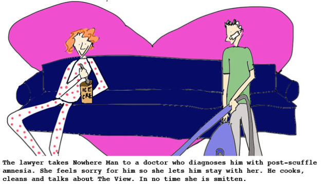 Lifetime Movie Cartoon: The Wives He Forgot