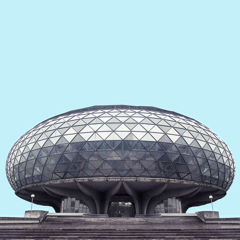 These Photos of Belgrade's Socialist Architecture Look Like Ancient Spaceships