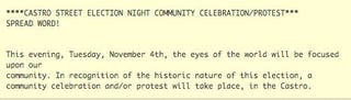 Castro residents disguise party as participatory democracy