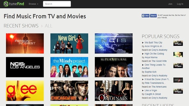 TuneFind Tells You What Songs Are in TV Episodes and Movies
