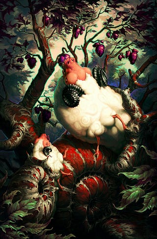 Luscious Game Art Makes Robots and Beasts Look Great Together
