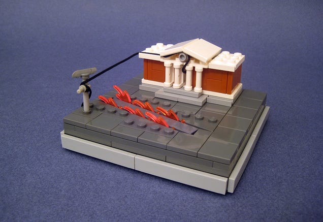Tiny LEGO Models of Giant Moments in Cinema