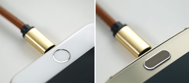 Genius Charging Cable Works on Both iOS and Android Devices at the Same Time